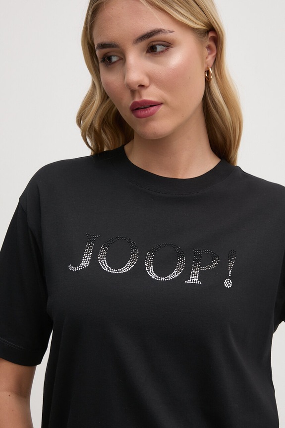 Pamučna majica Joop! mornarsko plava 30032552