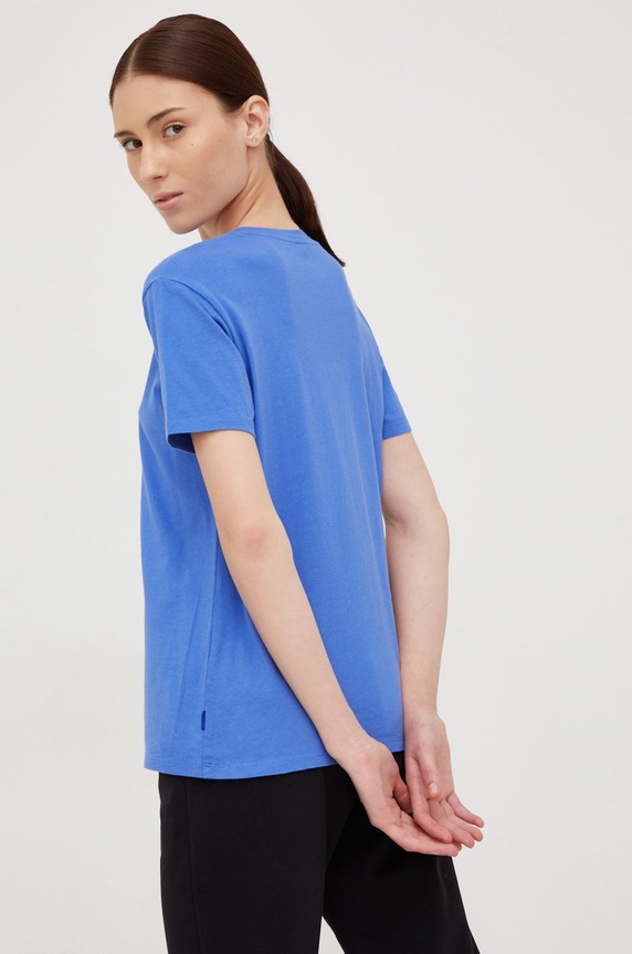 Odzież Burton t-shirt bawełniany 23478100401 niebieski