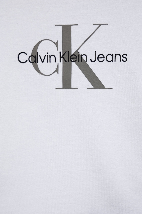 Κοριτσίστικα Παιδικό μπλουζάκι Calvin Klein Jeans IN0IN00001.9BYY λευκό