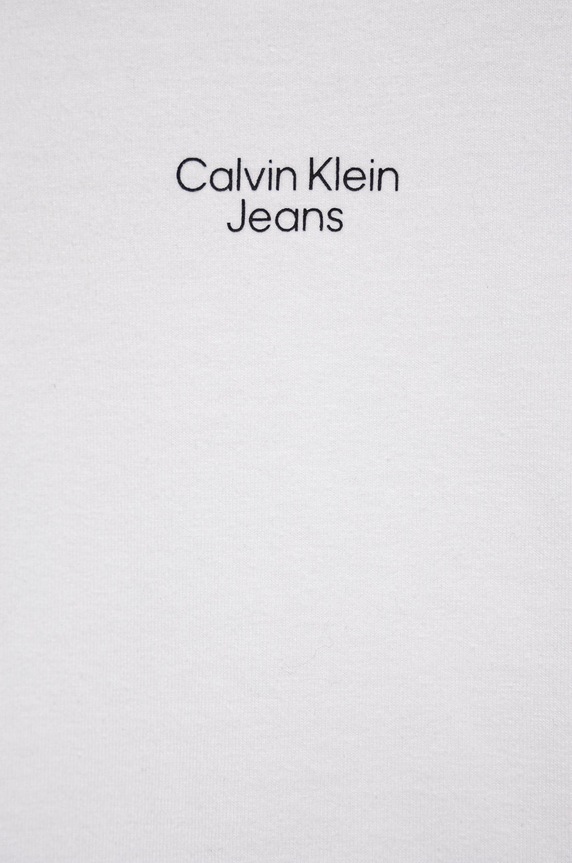Chłopiec Calvin Klein Jeans t-shirt dziecięcy IN0IN00021.9BYY IN0IN00021.9BYY biały