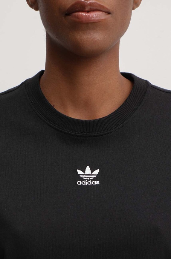 adidas Originals gyerek pamut póló Tee Regular IC1826 fekete