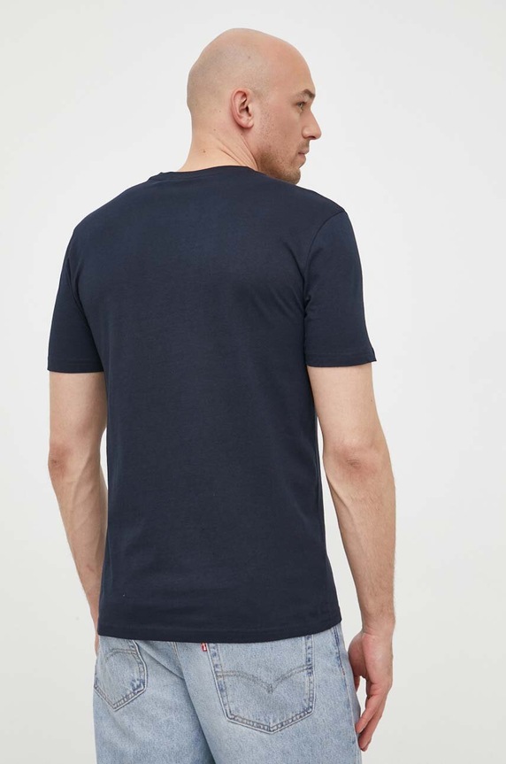 Ρούχα Βαμβακερό μπλουζάκι BOSS BOSS CASUAL Gelio-C_Sz40 50481923 σκούρο μπλε