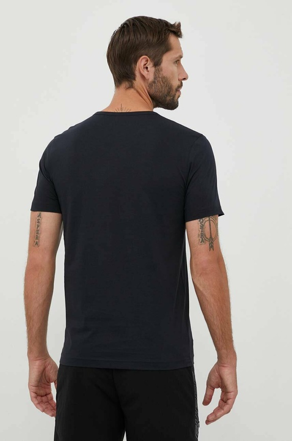 Ruházat BOSS pamut póló BOSS ATHLEISURE 50469062 sötétkék