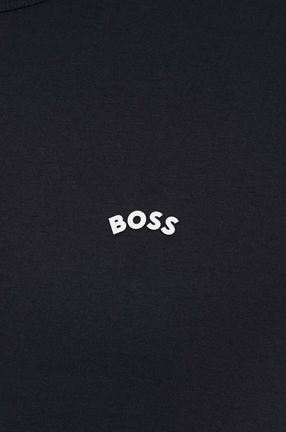 BOSS pamut póló BOSS ATHLEISURE 50469062 sötétkék