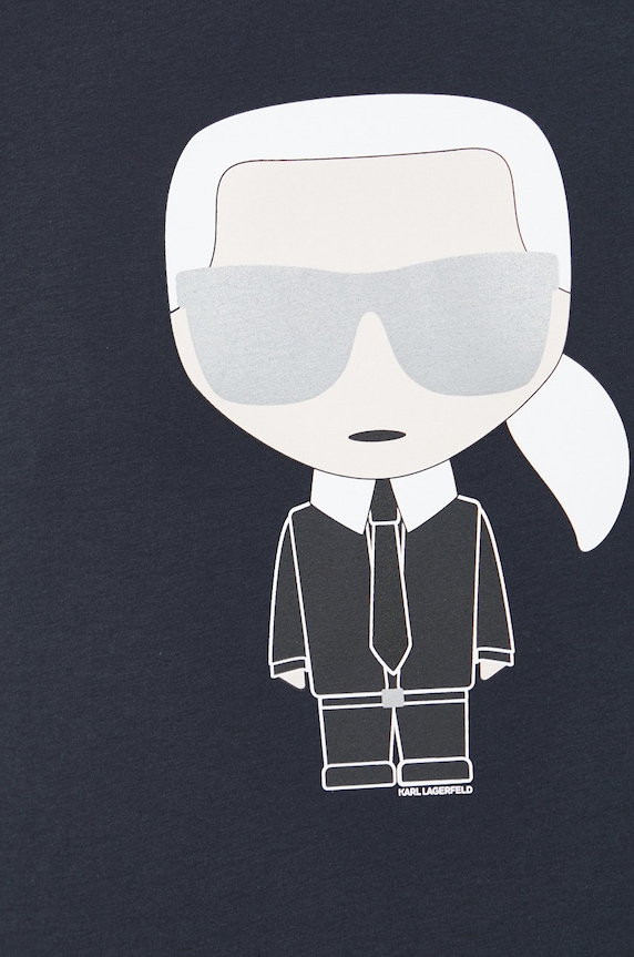 Bavlněné tričko Karl Lagerfeld 500251.755071