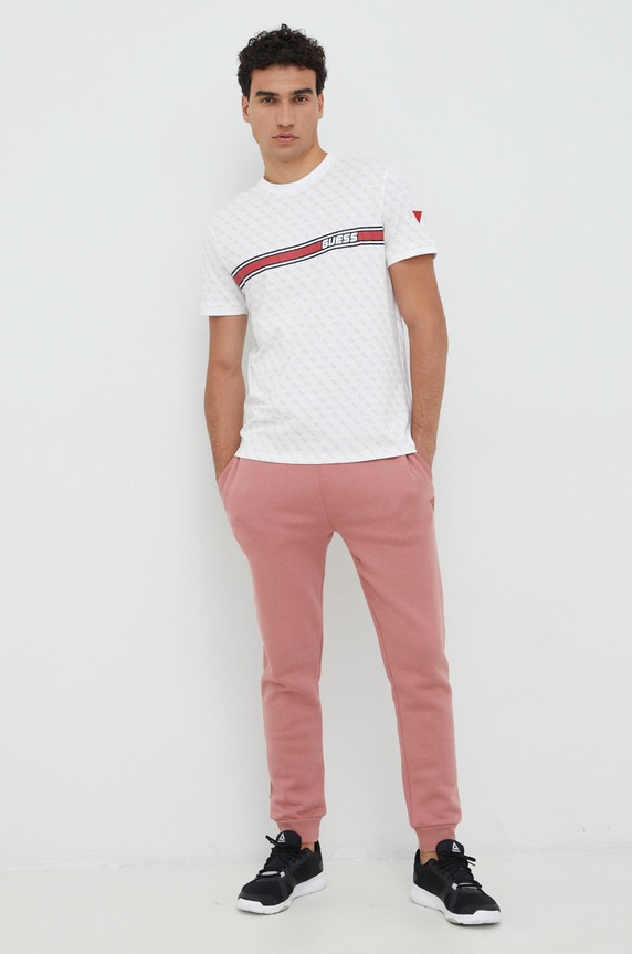 Guess tricou Z2BI09.J1314 alb SS26