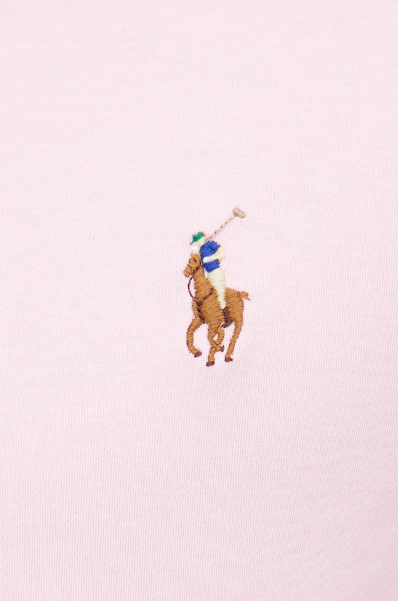 Polo Ralph Lauren t-shirt bawełniany 710740727010 710740727010 różowy