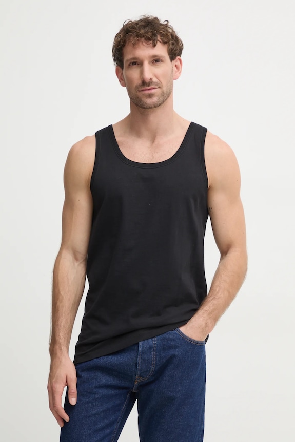 BOSS tricou din bumbac 3-pack uni alb 50475278