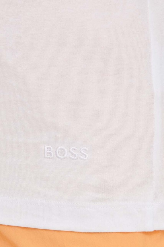 BOSS t-shirt bawełniany 3-pack biały 50475278
