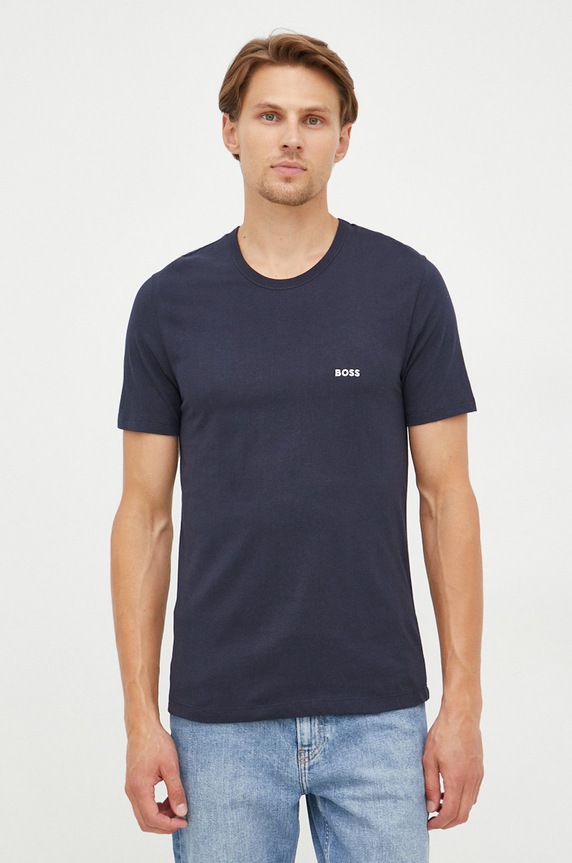Abbigliamento BOSS t-shirt in cotone pacco da 3 TShirt RN 3P Classic 50475284 multicolore