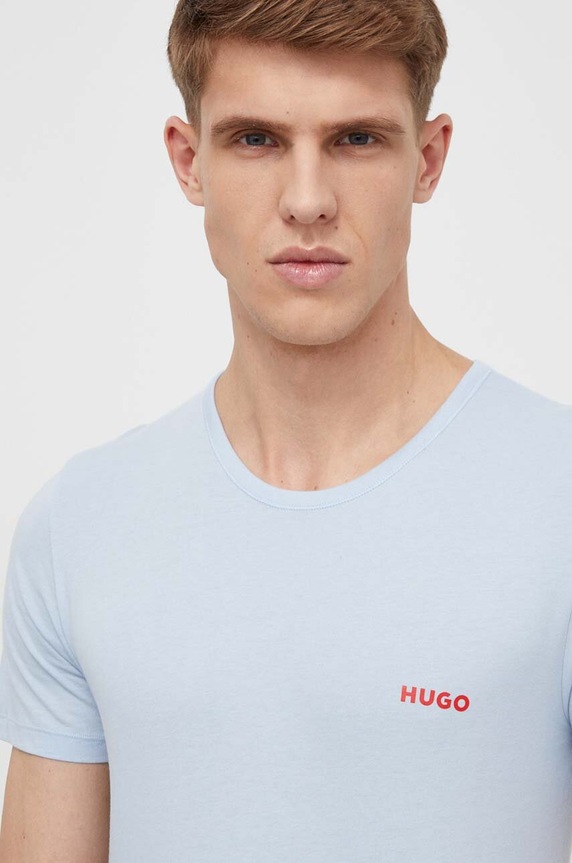 Βαμβακερό μπλουζάκι HUGO 3 - pack 3-pack 50480088