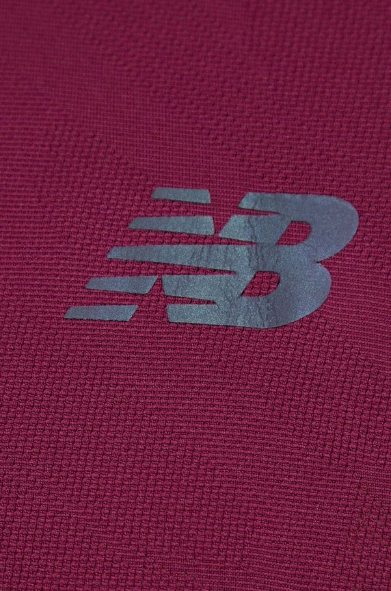 New Balance futós póló Q Speed MT23281DEM lila