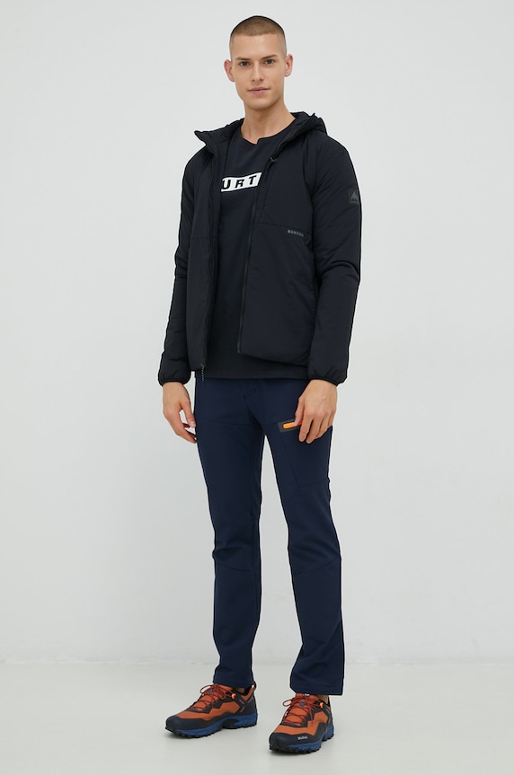 Бавовняна футболка Burton 20376105001 чорний AW22