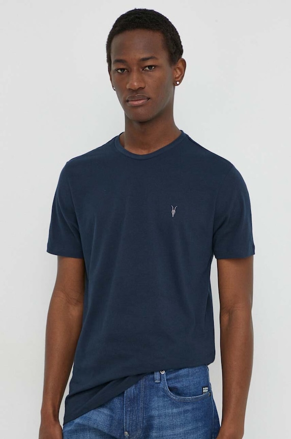 Îmbrăcăminte AllSaints tricou din bumbac BRACE SS CREW 3-pack MD130M albastru