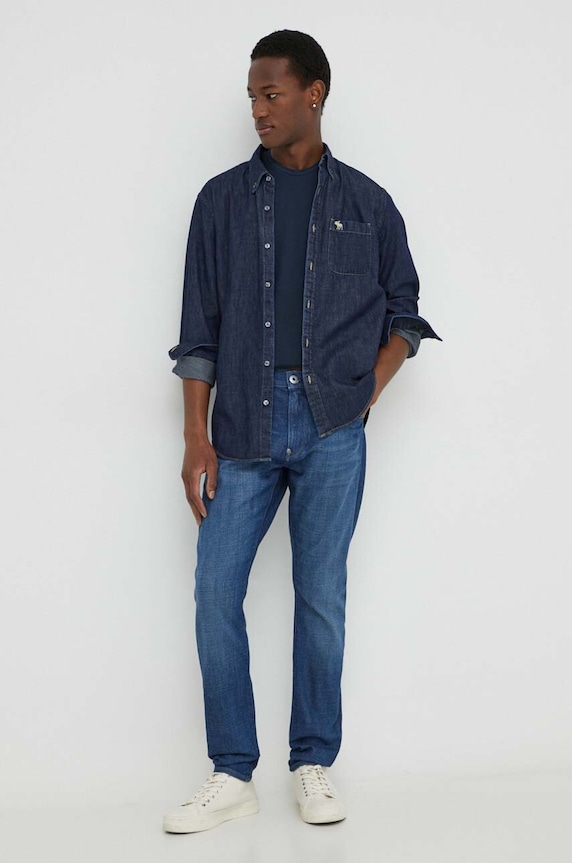 AllSaints tricou din bumbac BRACE SS CREW 3-pack albastru MD130M