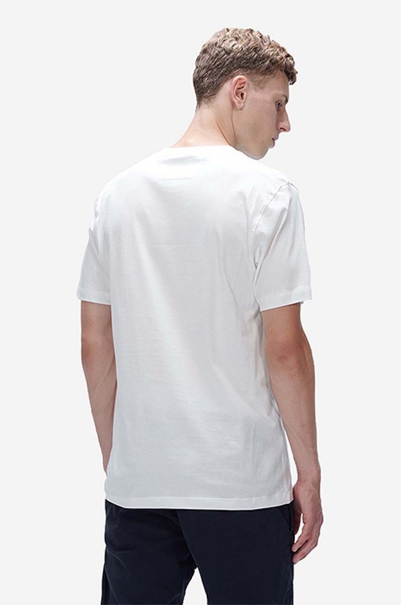 C.P. Company cotton t-shirt 11CMTS213A006011W103 white AW22