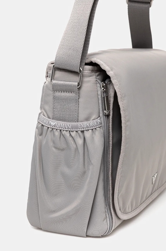 Taška ku kočíku Emporio Armani 402145.CC904 sivá