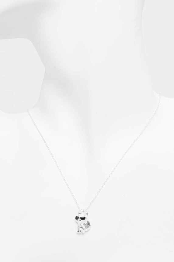 Akcesoria Karl Lagerfeld naszyjnik 235W3922 srebrny