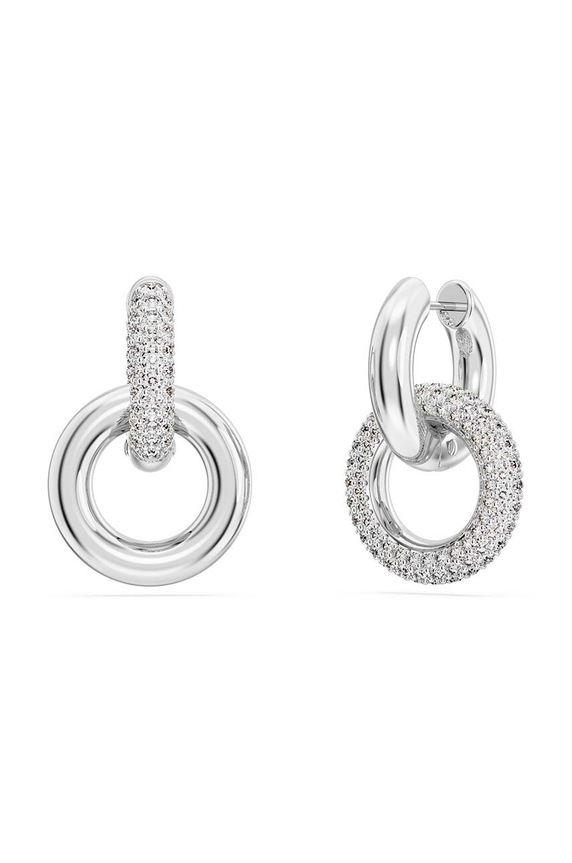 Swarovski kolczyki DEXTERA cyrkonia srebrny 5671807