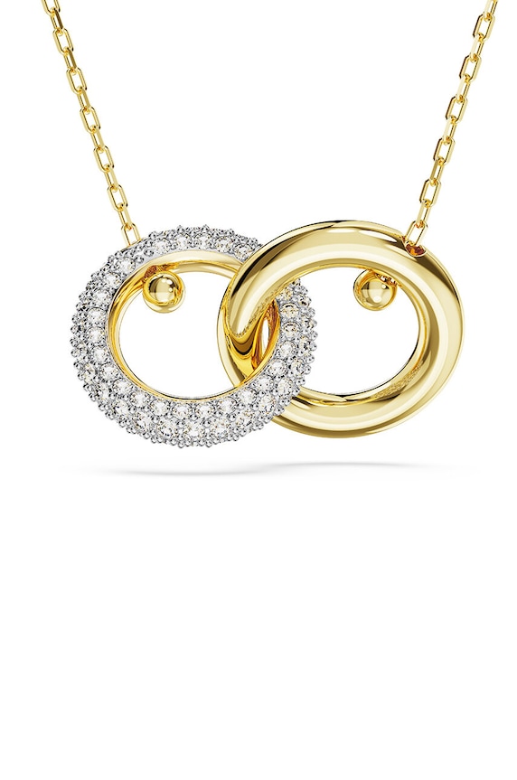 Ogrlica Swarovski 5668820 DEXTERA Swarovski kristal zlata 5668820