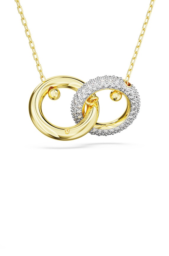 Ogrlica Swarovski 5668820 DEXTERA zlata 5668820