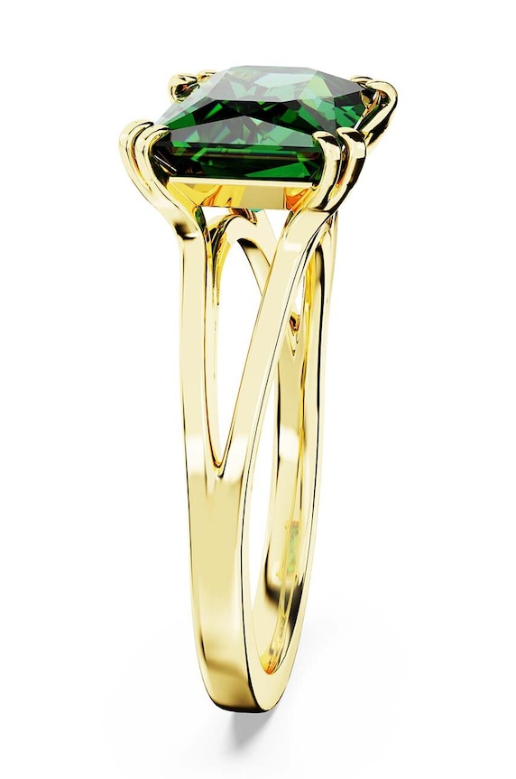 Akcesoria Swarovski pierścionek MATRIX 5677147 zielony