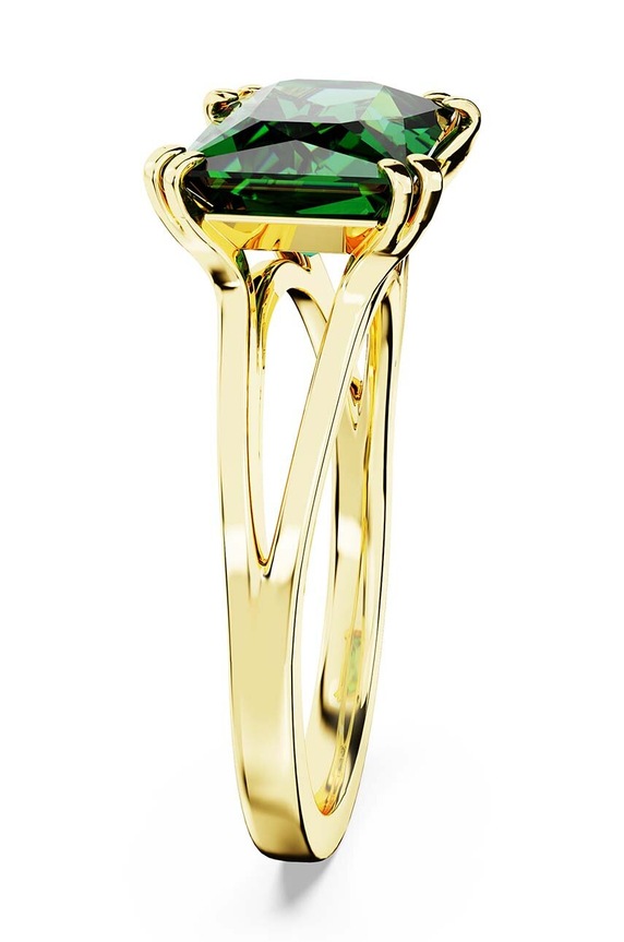 Akcesoria Swarovski pierścionek MATRIX 5677145 zielony