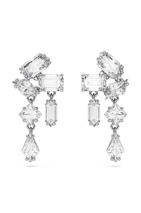 Swarovski cercei MESMERA zirconiu cubic argintiu 5665825