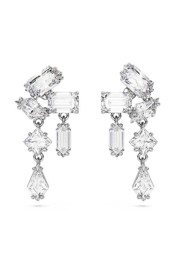 Swarovski cercei MESMERA zirconiu cubic argintiu 5665825