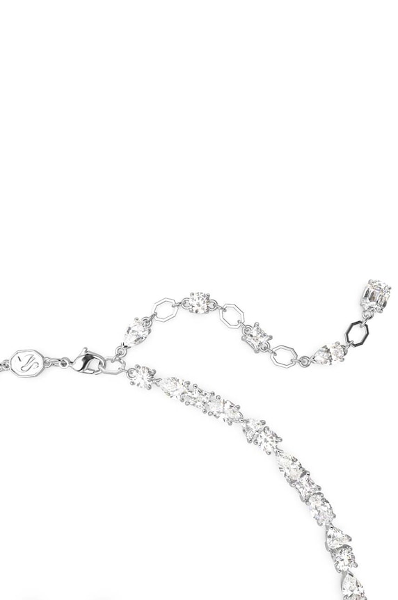 Accesorii Swarovski colier și cercei MESMERA 5674306 argintiu
