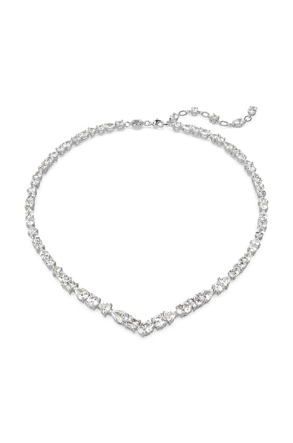 Swarovski colier și cercei MESMERA 5674306 argintiu