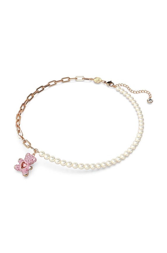 Swarovski naszyjnik TEDDY 5669166 złoty AA00