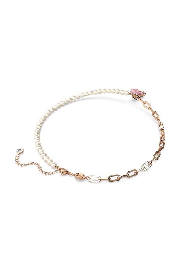Swarovski naszyjnik TEDDY złoty 5669166