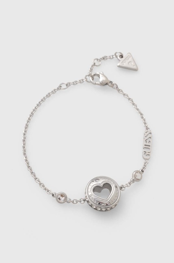 Guess bratara zirconiu cubic argintiu JUBB03.344JW