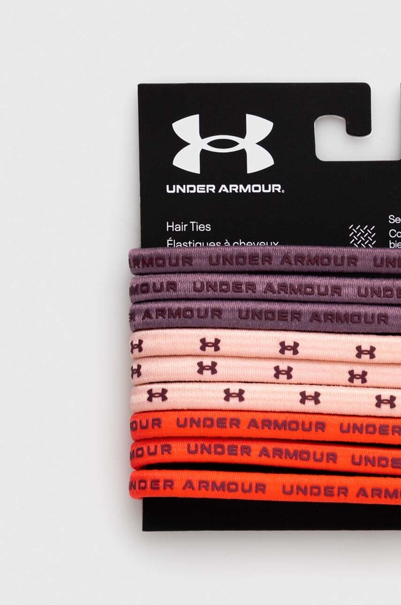 Λαστιχάκια μαλλιών Under Armour 9-pack 1380018 ροζ AW23