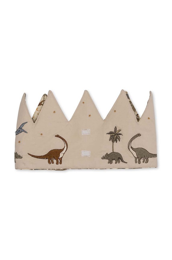 Konges Sløjd BIRTHDAY CROWN bež KS5915