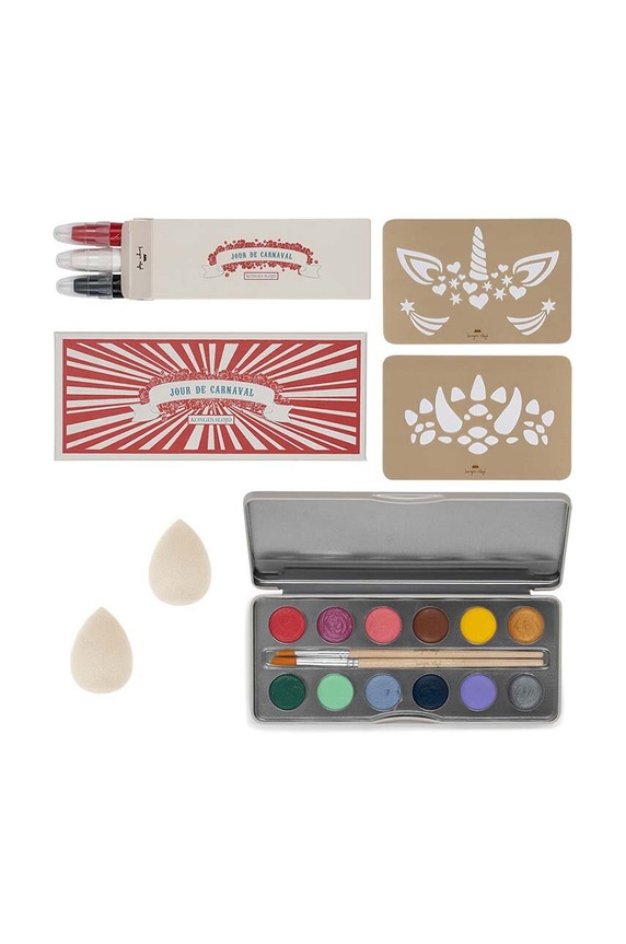 Set za oslikavanje lica Konges Sløjd KS6394 crvena SS24