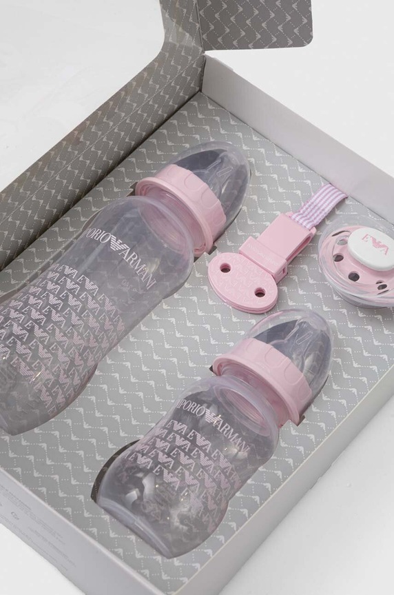 Set za bebe Emporio Armani roza 407139.G.CC919