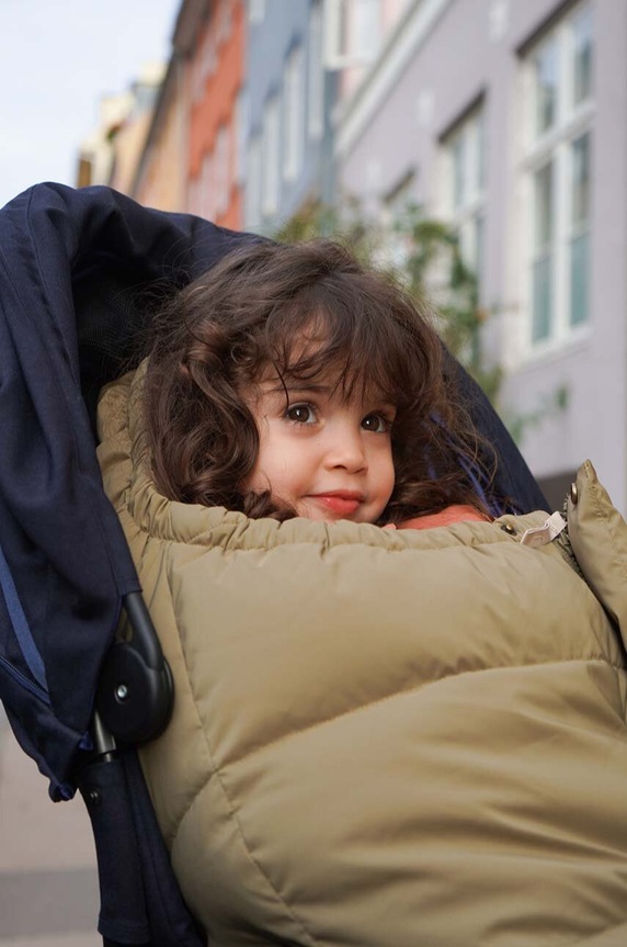 Konges Sløjd babakocsi hálózsák Bébi termékek barna KS5405