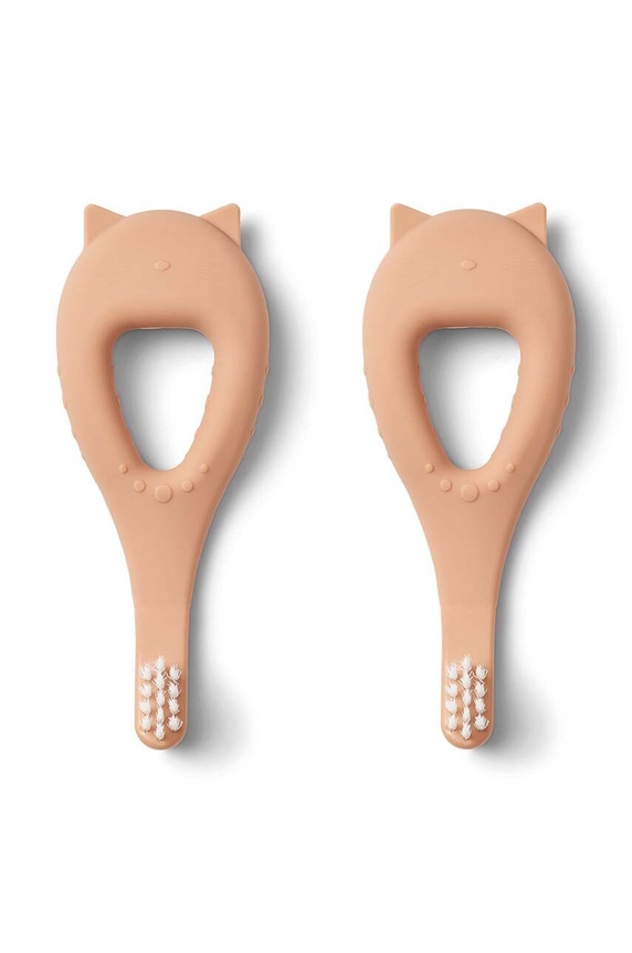 Liewood szczoteczka do zębów niemowlęca 2-pack 2-pack pomarańczowy LW18225