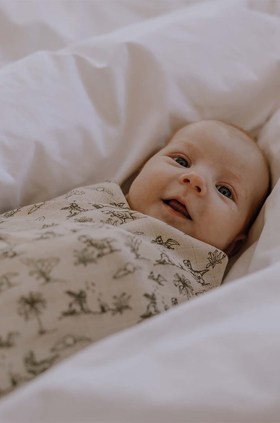 That's mine otulacz muślinowy Jana Muslin swaddle Produkt niemowlęcy beżowy 028144