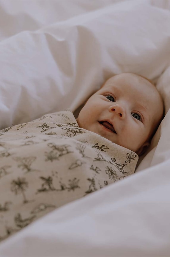 That's mine otulacz muślinowy Jana Muslin swaddle Produkt niemowlęcy beżowy 028144