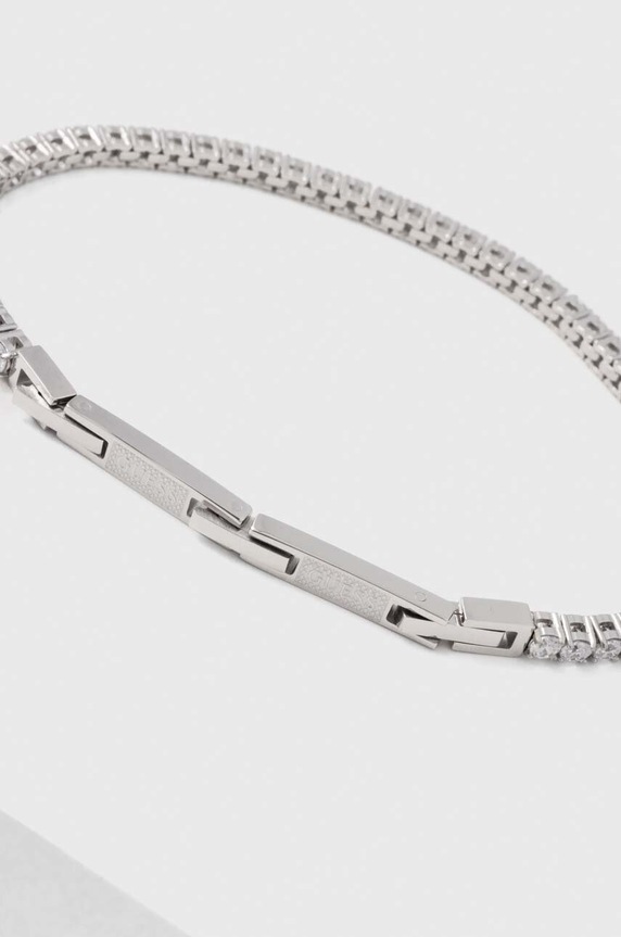 Guess bratara JUMB03.237JW argintiu SS25