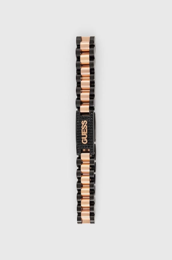 Guess bransoletka JUMB03.200JW czarny AW23