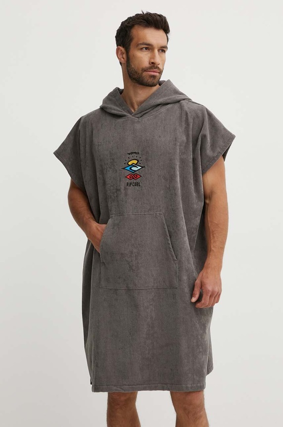 Rip Curl ręcznik bawełniany szary 00GMTO