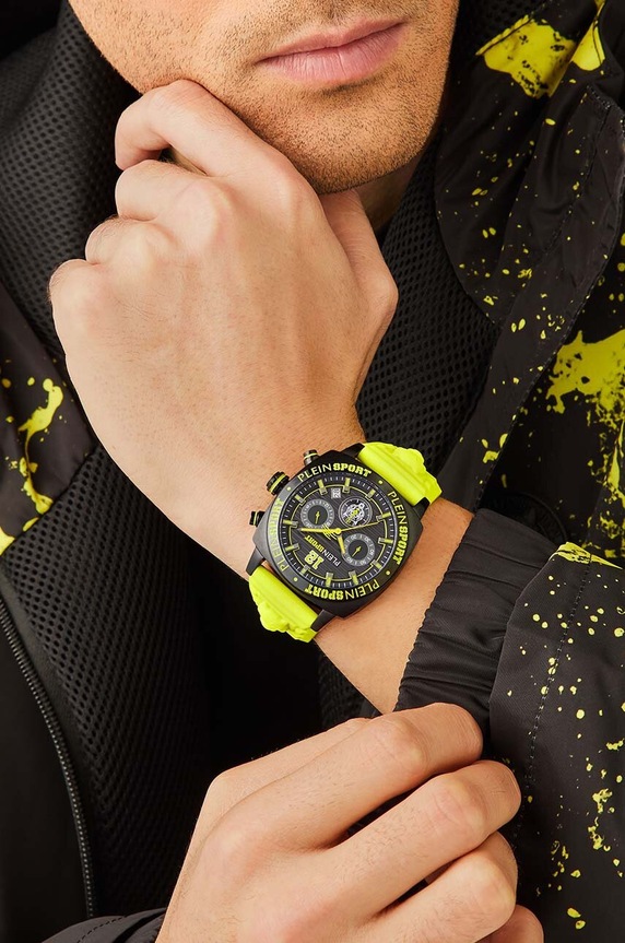 PLEIN SPORT zegarek zielony PSGBA0923