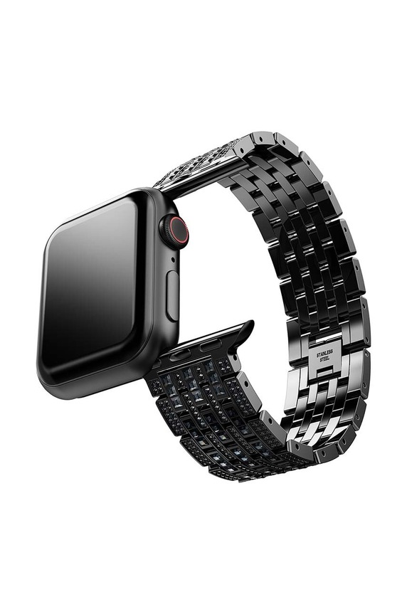 Akcesoria Swarovski pasek do apple watch 5678675 SPARKLING PRINCESS 5678675 czarny