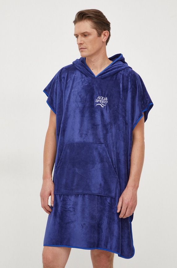 Πετσέτα Aqua Speed σκούρο μπλε PONCHO
