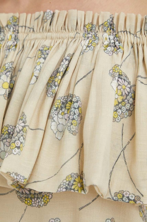 Bruuns Bazaar bluzka Oleander Edias BBW3425 beżowy