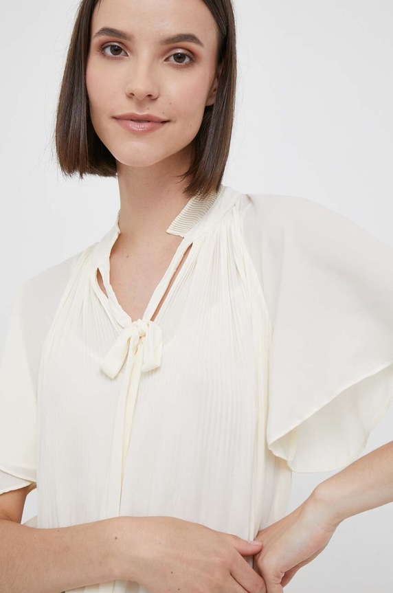Blúzka Lauren Ralph Lauren béžová 200909386